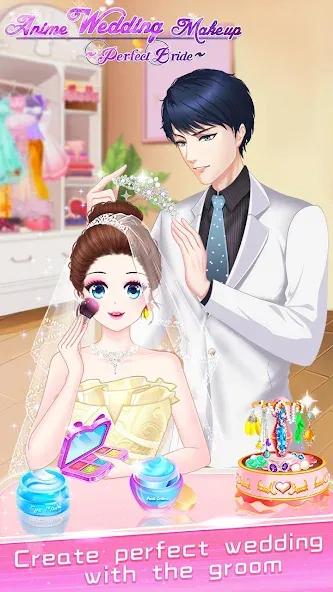 Makeup Bride: Perfect Wedding  [МОД Menu] Screenshot 3