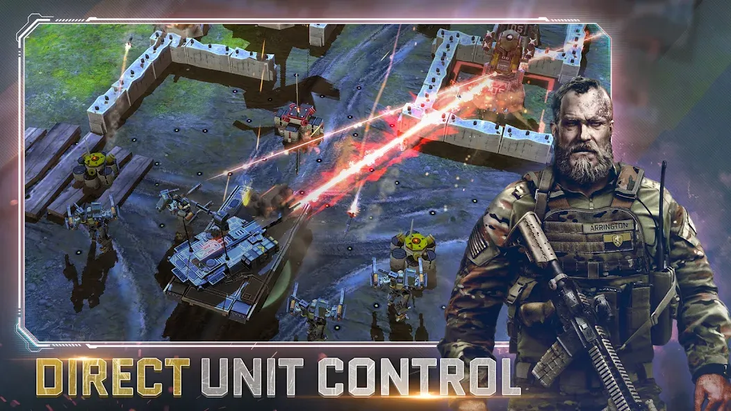 War Commander: Rogue Assault (Уор Коммандер)  [МОД Много монет] Screenshot 1