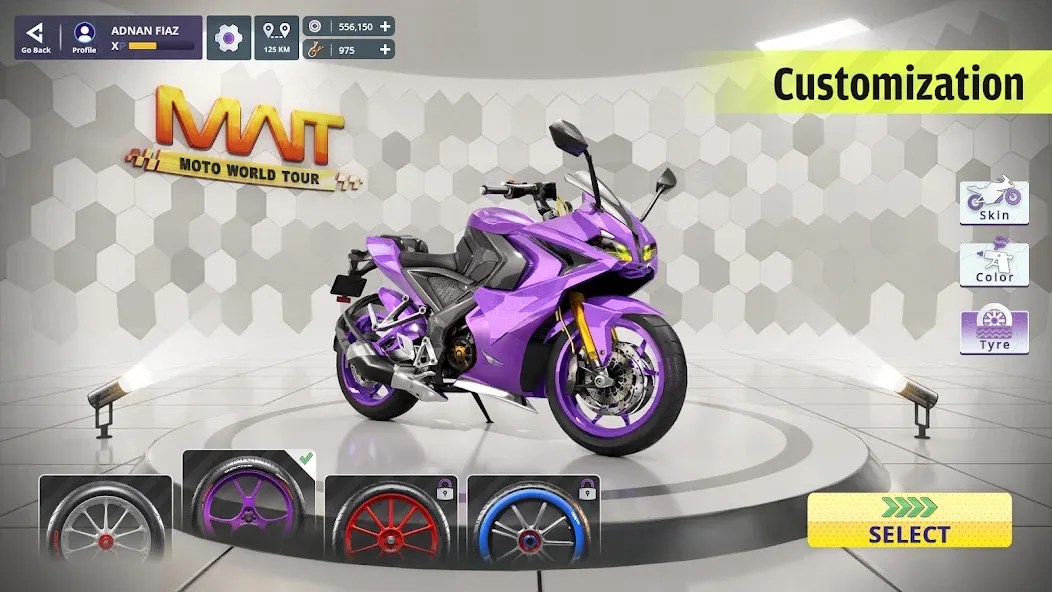 Moto World Tour: Bike Racing  [МОД Много монет] Screenshot 4