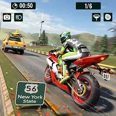 Скачать взломанную Moto World Tour: Bike Racing  [МОД Много монет] - последняя версия apk на Андроид