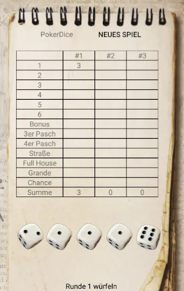 Dice Poker  [МОД Все открыто] Screenshot 1