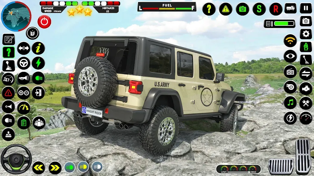 Army Truck Transporter Game 3D  [МОД Много денег] Screenshot 1