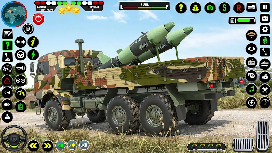 Army Truck Transporter Game 3D  [МОД Много денег] Screenshot 3