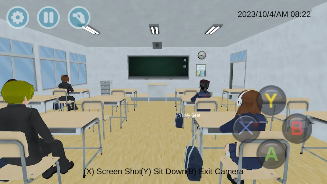 High School Simulator 2018 (Хай Скул Симулятор 2018)  [МОД Unlocked] Screenshot 5