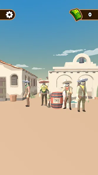 Western Cowboy: Shooting Game (Вестерн Каубой)  [МОД Все открыто] Screenshot 2