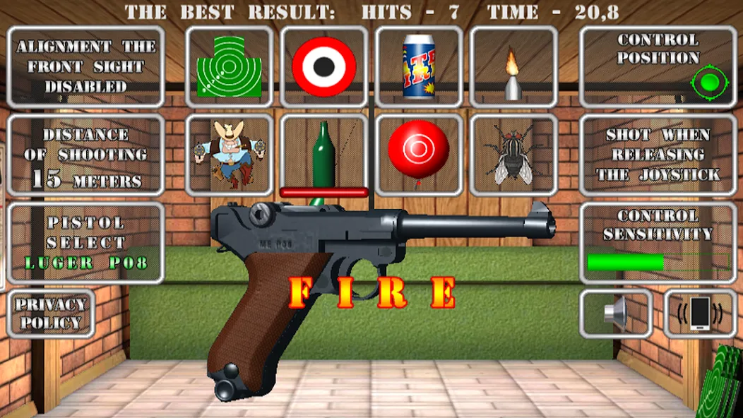 Pistol shooting. Desert Eagle (Пистолет стрельбы симулятор)  [МОД Unlimited Money] Screenshot 3