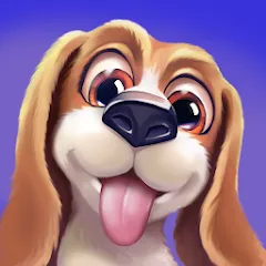 Скачать взломанную Tamadog - Puppy Pet Dog Games (Тамадог)  [МОД Все открыто] - стабильная версия apk на Андроид