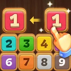 Взлом Merge Wood: Block Puzzle (Мерж Вуд)  [МОД Меню] - последняя версия apk на Андроид