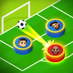 Скачать взлом Super Soccer 3v3 (Online) (упер футбол 3 на 3)  [МОД Много денег] - стабильная версия apk на Андроид