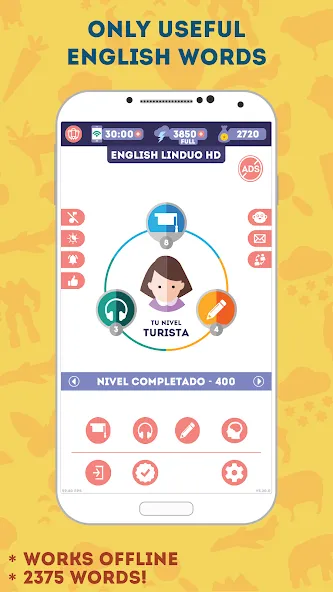 English for Beginners: LinDuo  [МОД Unlocked] Screenshot 3