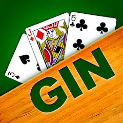 Взломанная Gin Rummy GC Online (Джин Рамми Онлайн)  [МОД Меню] - полная версия apk на Андроид