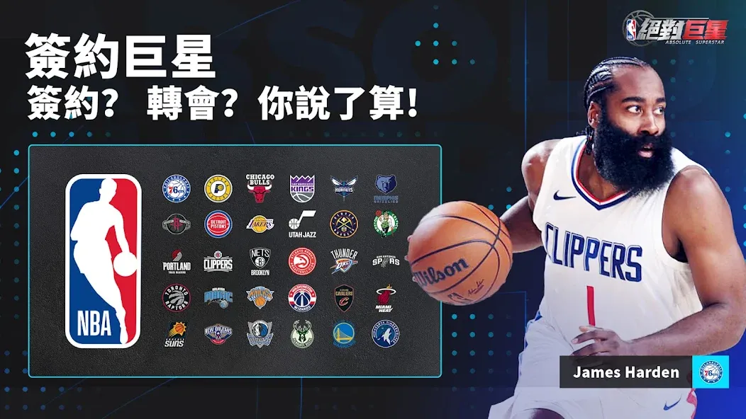 NBA絕對巨星  [МОД Много монет] Screenshot 2