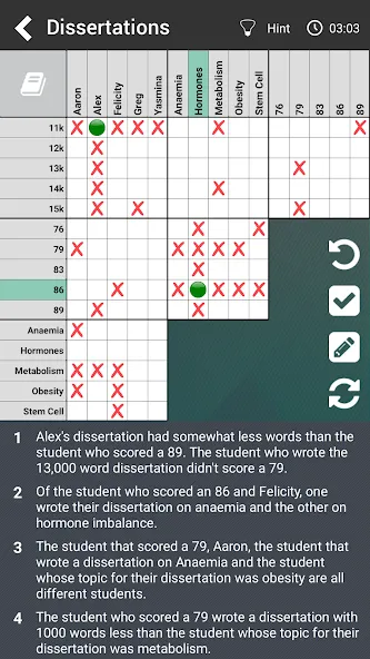 Logic Puzzles Daily - Solve Lo (Лоджик Пазлз Дейли)  [МОД Menu] Screenshot 1