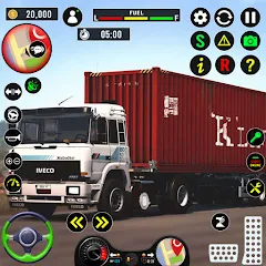 Взломанная City Truck Simulator 2023  [МОД Unlimited Money] - стабильная версия apk на Андроид