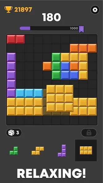 Block Mania - Block Puzzle (Блок Мания)  [МОД Unlimited Money] Screenshot 1