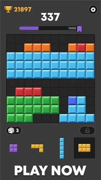 Block Mania - Block Puzzle (Блок Мания)  [МОД Unlimited Money] Screenshot 4