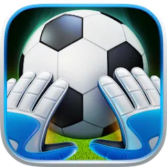 Взломанная Super Goalkeeper - Soccer Game (упер Вратарь)  [МОД Mega Pack] - полная версия apk на Андроид