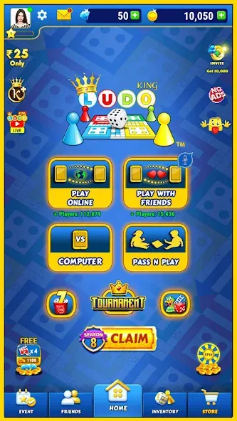 Ludo King™ (Лудо Кинг)  [МОД Все открыто] Screenshot 5