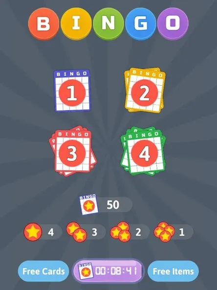 Bingo Mania - Light Bingo Game (Бинго Мания)  [МОД Много монет] Screenshot 4