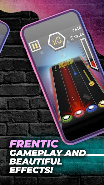 Guitar Hero Game: EDM Music (ЭДМ)  [МОД Все открыто] Screenshot 3