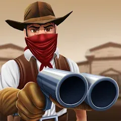 Скачать взломанную West Cowboy Western Polygon  [МОД Бесконечные монеты] - стабильная версия apk на Андроид