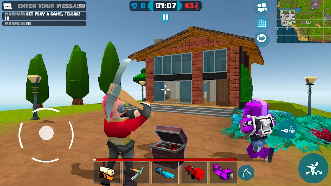 Mad GunS online shooting games (Мад Ганс)  [МОД Меню] Screenshot 1