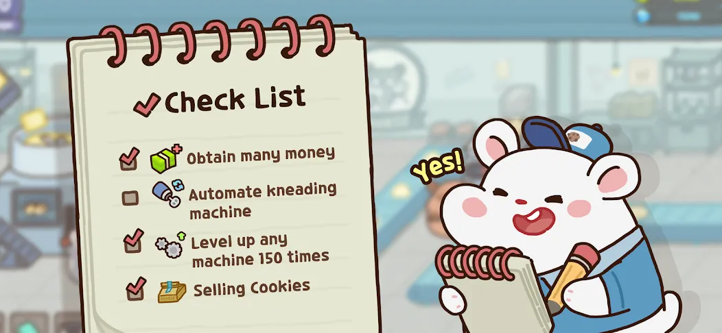 Hamster Cookie Factory  [МОД Menu] Screenshot 3