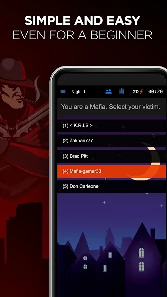 Mafia Online With Video Chat  [МОД Бесконечные монеты] Screenshot 3