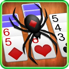 Взлом Spider Solitaire  [МОД Меню] - стабильная версия apk на Андроид