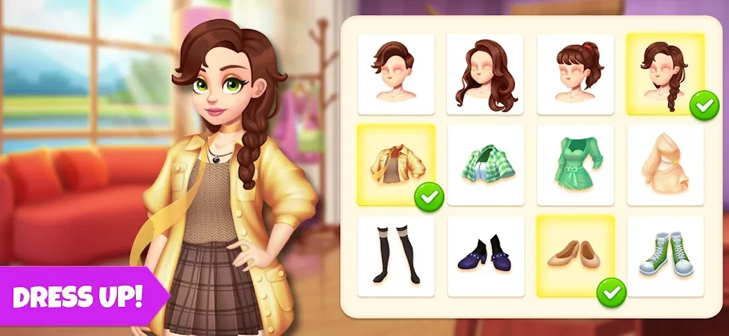 Makeover Blast: Dressup Salon (Мейковер Бласт)  [МОД Бесконечные деньги] Screenshot 3