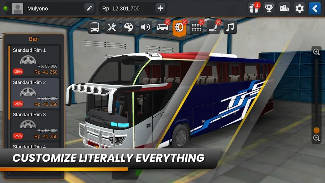 Bus Simulator Indonesia (Бус Симулятор Индонезия)  [МОД Mega Pack] Screenshot 3