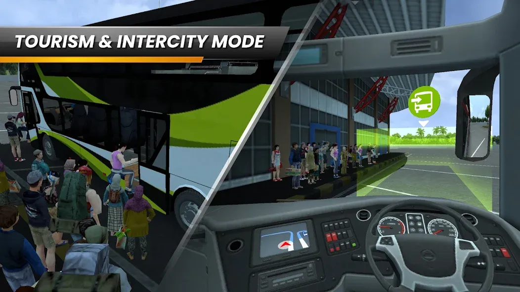 Bus Simulator Indonesia (Бус Симулятор Индонезия)  [МОД Mega Pack] Screenshot 4