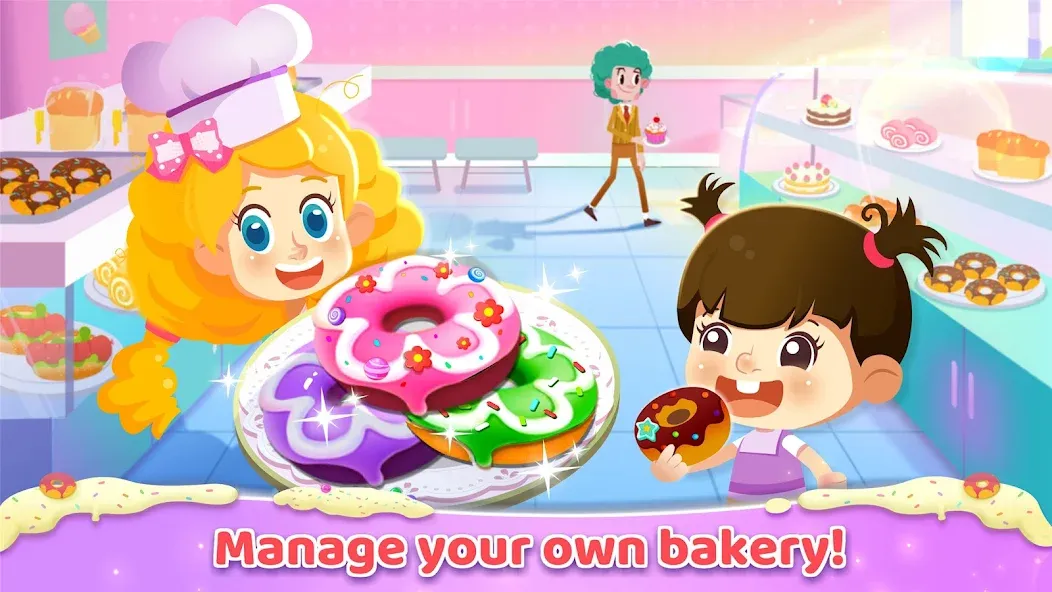 Little Panda: Sweet Bakery  [МОД Много денег] Screenshot 1