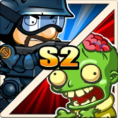 Скачать взломанную SWAT and Zombies Season 2 (СВАТ)  [МОД Бесконечные деньги] - стабильная версия apk на Андроид