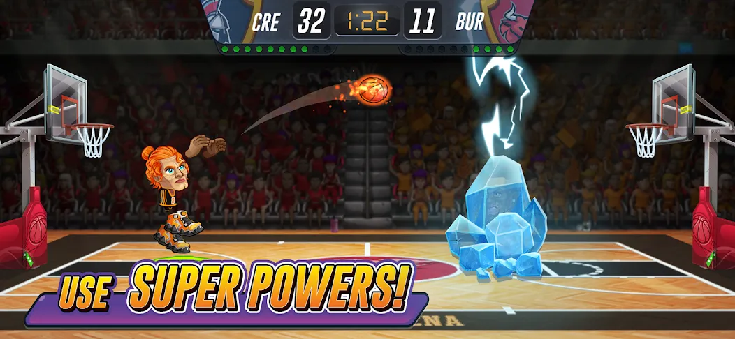 Basketball Arena: Online Game (Баскетбольная арена)  [МОД Все открыто] Screenshot 2