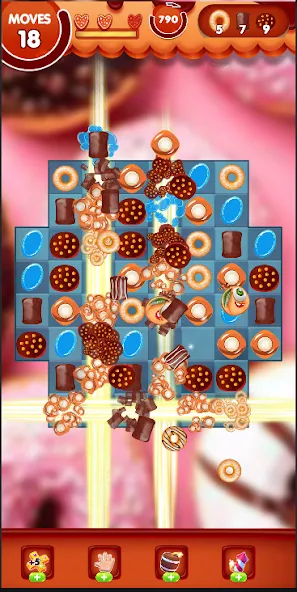 Candy Blast : candy love (Кэнди Бласт)  [МОД Много монет] Screenshot 5