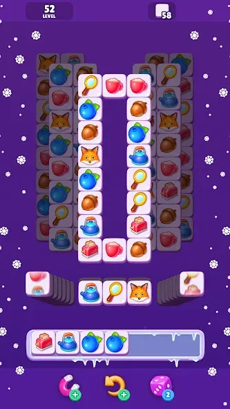 Tile Match - Matching Game (Тайл Матч)  [МОД Бесконечные монеты] Screenshot 2