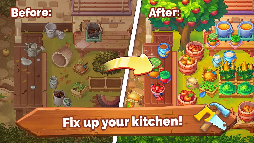 Farming Fever - Cooking game  [МОД Бесконечные деньги] Screenshot 2