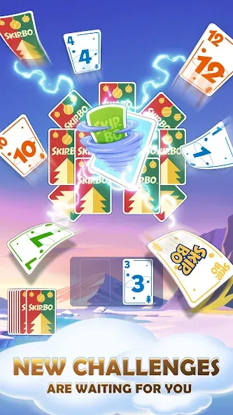 Skip-Bo (кип)  [МОД Unlimited Money] Screenshot 3