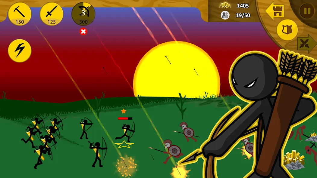 Stick War: Legacy (Стик Вар)  [МОД Бесконечные деньги] Screenshot 3