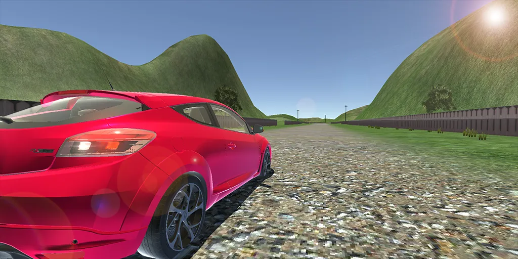 Megane Drift Simulator (Мегане Дрифт Симулятор)  [МОД Бесконечные монеты] Screenshot 1