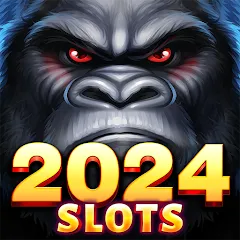 Взлом Ape Slots: Vegas Casino Deluxe  [МОД Бесконечные деньги] - стабильная версия apk на Андроид