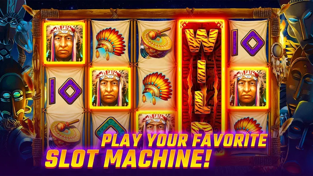 Slots WOW Casino Slot Machine (Слотс ВОУ)  [МОД Много монет] Screenshot 5