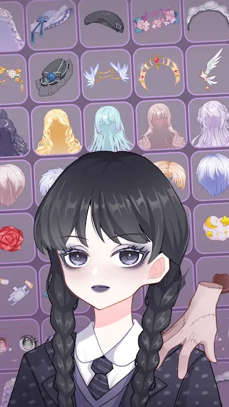 Anime Avatar Maker Creator (Аниме Аватар Мейкер Креейтор)  [МОД Меню] Screenshot 2