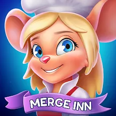 Скачать взломанную Merge Inn - Cafe Merge Game (Мердж Инн)  [МОД Много денег] - последняя версия apk на Андроид