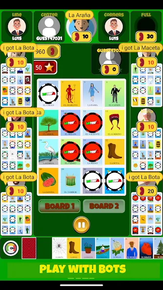 Loteria Mexicana Game  [МОД Бесконечные деньги] Screenshot 1