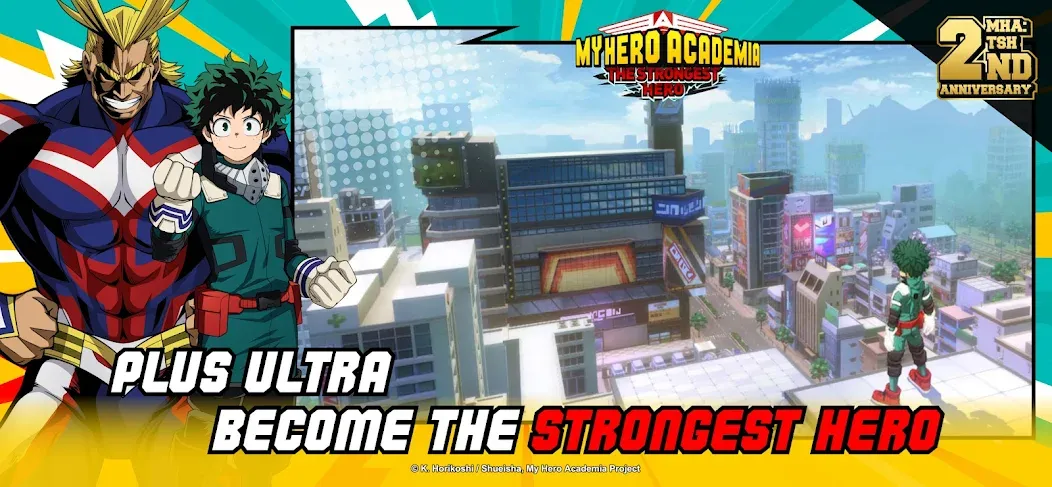 MHA:The Strongest Hero (Эмха)  [МОД Бесконечные монеты] Screenshot 2