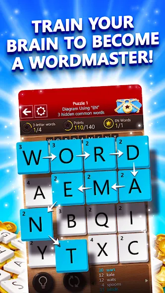 Wordament® by Microsoft (Майкрософт Вордамент)  [МОД Mega Pack] Screenshot 1