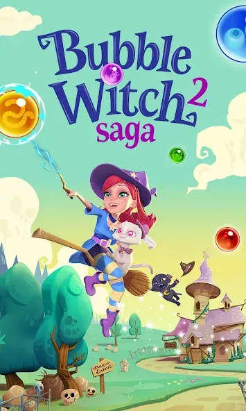 Bubble Witch 2 Saga (Бабл Витч 2 Сага)  [МОД Unlocked] Screenshot 5