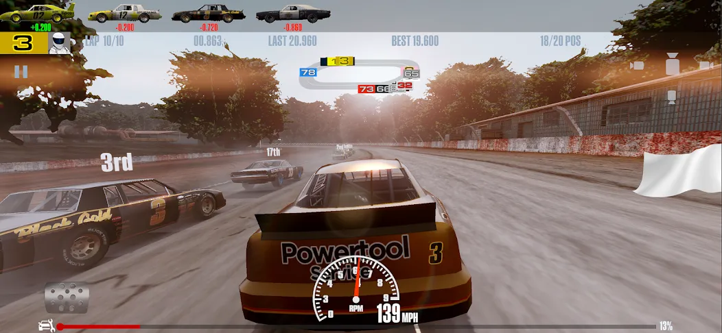 Stock Car Racing (ток Кар Гонки)  [МОД Меню] Screenshot 1